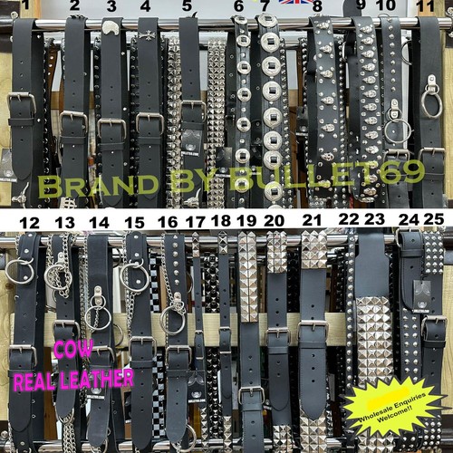 Mens studded leather - mens, gothic