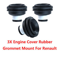 3 Pcs Engine Cover Rubber Grommet Mount Clip 1.5 1.9 DCi For Renault Clio Megane