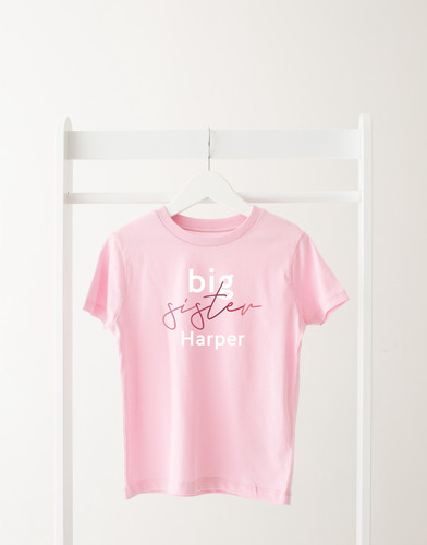 Personalised big sister little - big, sister/little