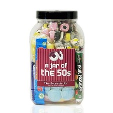 A Jar of 50's Sweets - Retro Sweets from the 50s decade