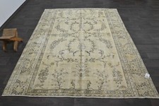 Oushak Turkish Vintage Rug 7x8