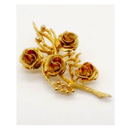Coro signed vintage 1960s rose - coro,