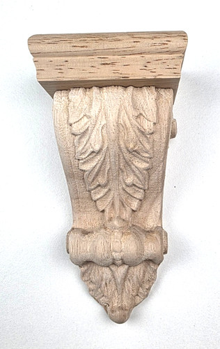 Carved wooden corbal - carved, ornate