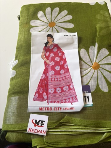 Cotton saree - cotton,