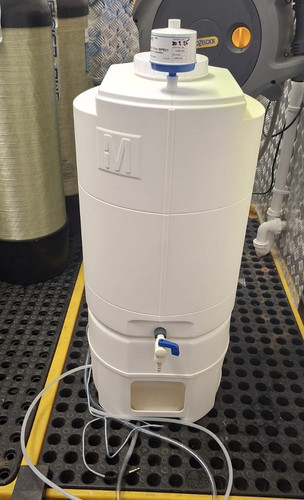 Millipore water storage tank - water,