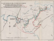 WW1 MESOPOTAMIA CAMPAIGN. Maude's Tigris offensive, Dec 1916-Feb 1917 1935 map