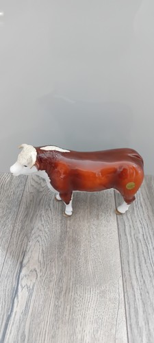 Vintage beswick hereford - beswick, bull