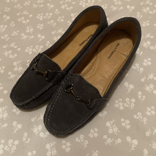 Ladies hush puppies - ladies, black