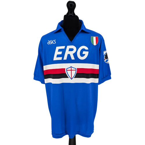 Sampdoria home football shirt