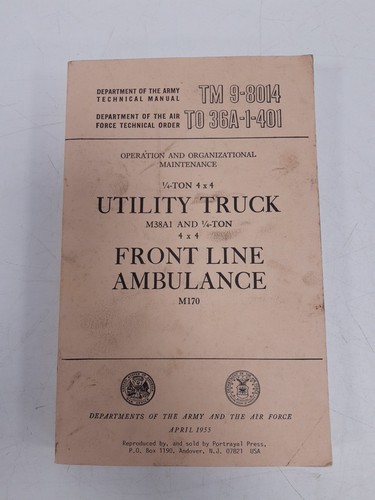 1955 army technical manual - technical,