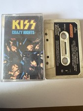 kiss crazy nights cassette tape