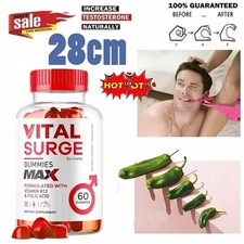 Vital Surge Male Gummies Maximum Strength Vital Surge Advanced Formula 60 Count