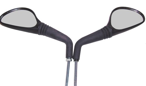 Mirror set rear - to, fit