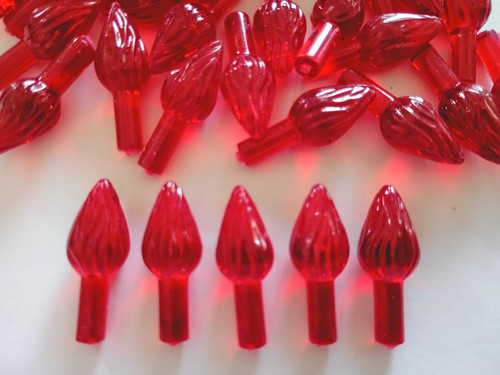 Medium red twist bulbs - medium,