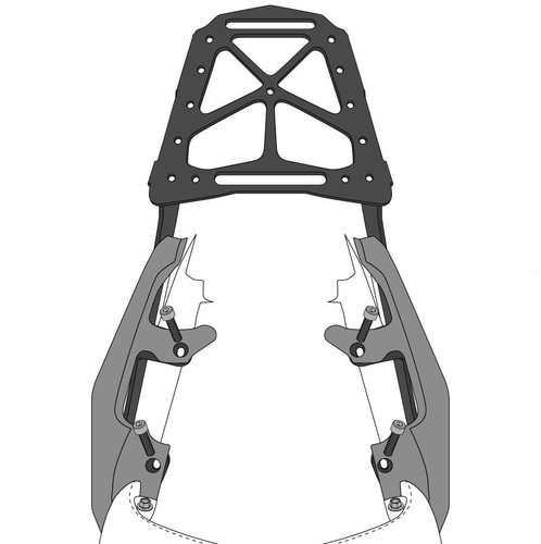 Honda nc750s rear rack nc750x - honda,