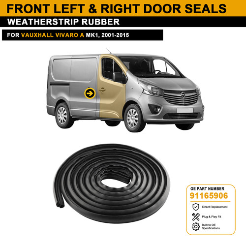 Side door weatherstrip - side,