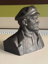 Original Soviet Vladimir Lenin Bust Bas Relief - Communist CCCP USSR