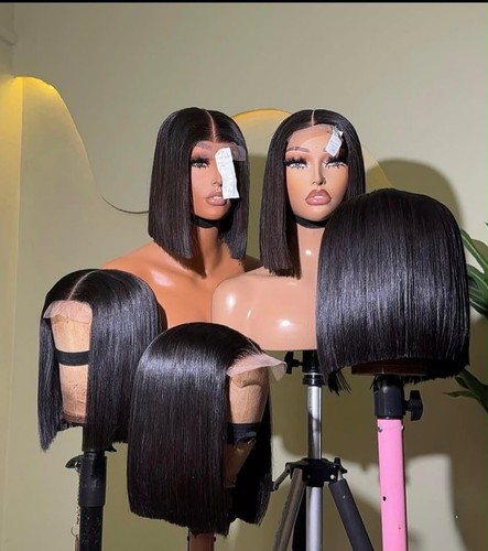 Bob wig real human hair - bob,
