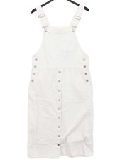 Levi’s Pinafore/Dungaree Maxi Dress M in White