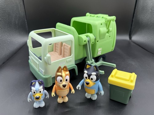 Bluey garbage truck recycling - bluey,