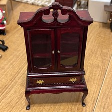Mahogany Effect Dolls House