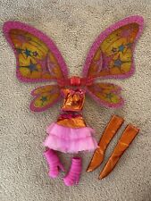 Winx Jakks Pacific Doll Believix Stella Outfit Wings Skirt Top Shoes Rare