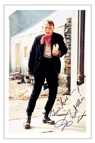 John mills signed autograph - mills,