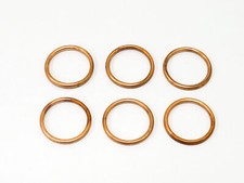 6x Exhaust Copper Gaskets For