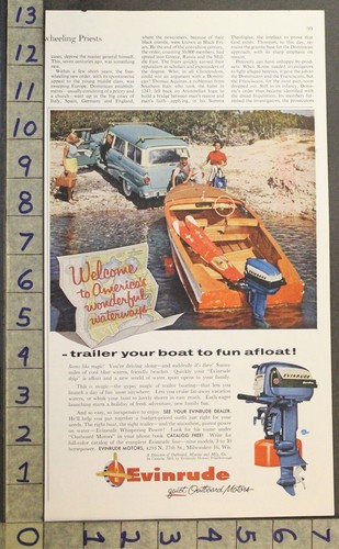 1956 boat evinrude motor - 1956,