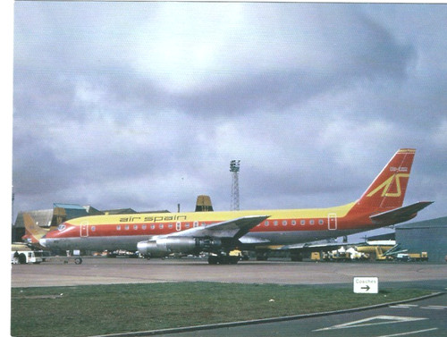 Dc8 aircraftaie spain - ,