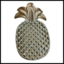 Elegant Brass Pineapple-Shaped