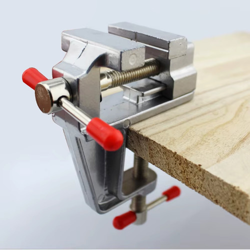 Mini bench vise - bench, aluminum