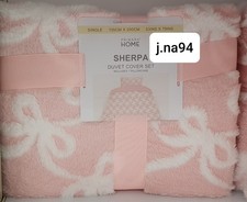 SINGLE SIZE Primark sherpa bow