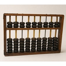 Vintage Wooden Abacus Counting