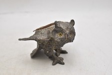 Antique victorian metal owl - antique,