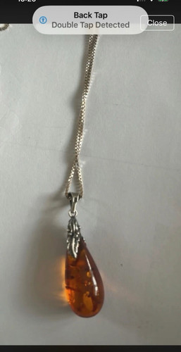 Silver tone snake chain - tone,