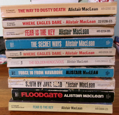 Vtg alistair maclean lot of - alistair,