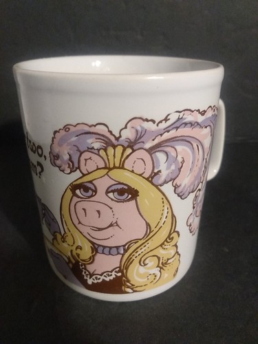 Miss piggy ceramic - ceramic, 1980