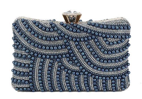Women diamante clutch bag - clutch,