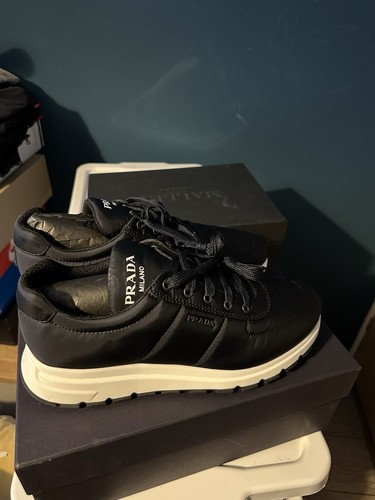 Prada nylon trainers size - prada,