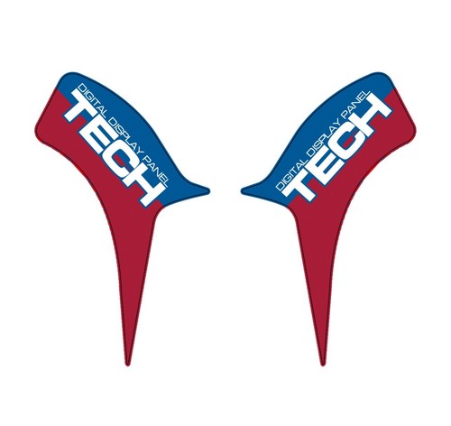 Haro tech number plate side - haro,