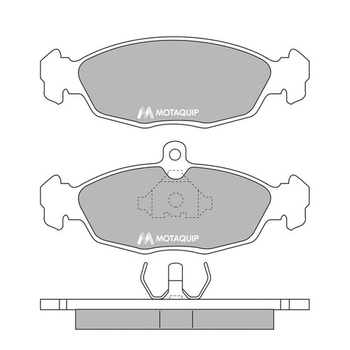 Brake pads set for - pads, opel