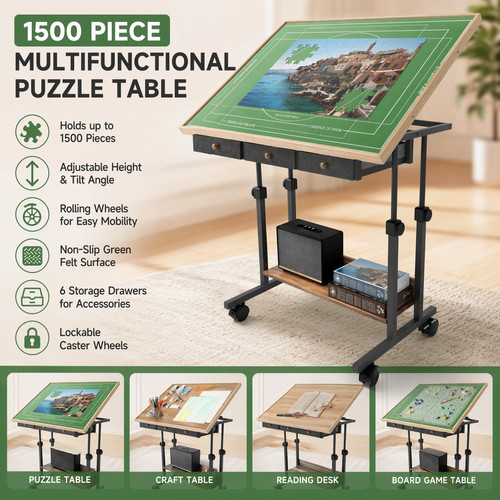 1500 piece large - jigsaw, puzzle