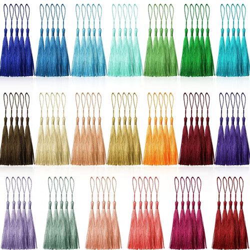 Mini tassels with rings - tassels,