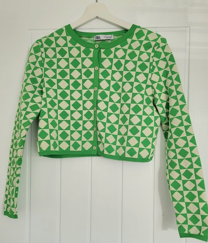 Zara women green cream - green, &