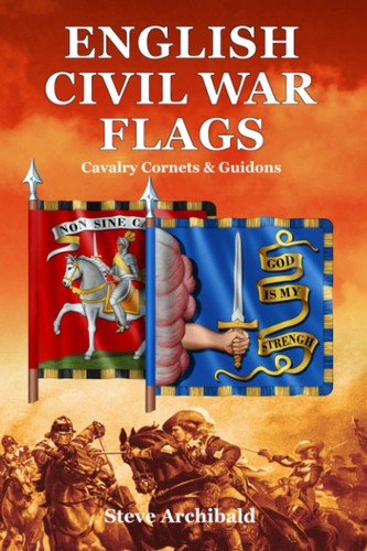 English civil war - english, flags