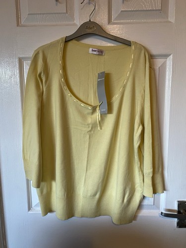 Ladies lemon jumper bon - ladies, by