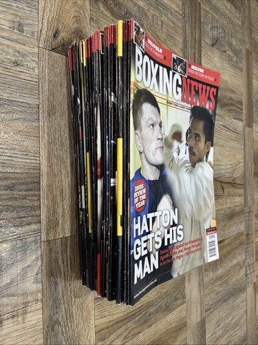 Boxing news magazines january - boxing,