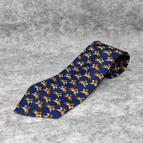 Salvatore ferragamo tie blue - tie,