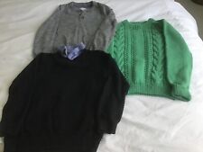 3x Boys Jumpers Age 6 - NEXT, Matalan, Handknit - VGC
